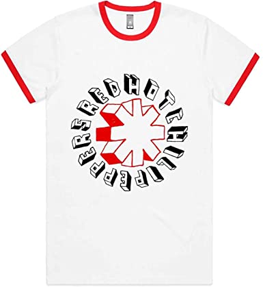 Hand Drawn Men's T-Shirt RED HOT CHILI PEPPERS 