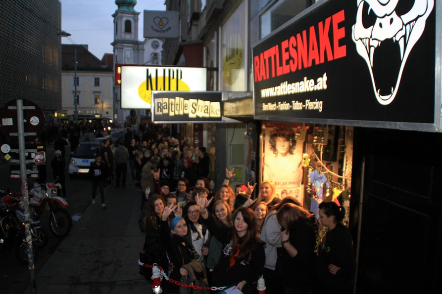 RATTLESNAKE Store 1070 Vienna, Kirchengasse 3 - BRING ME THE HORIZON Fans 