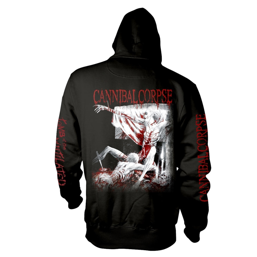 CANNIBAL CORPSE - Tomb Of The Mutilated (Explicit) - Black Hoodie With Backprint